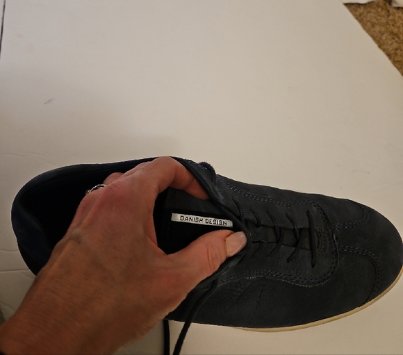 Ecco Men's Dark Blue Sneakers - Picture 5 of 7
